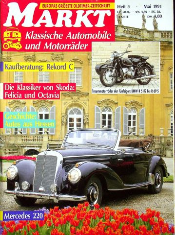 Deckblatt Oldtimer Markt (05/1991)